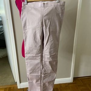 H&M lilac pull on jeans 6